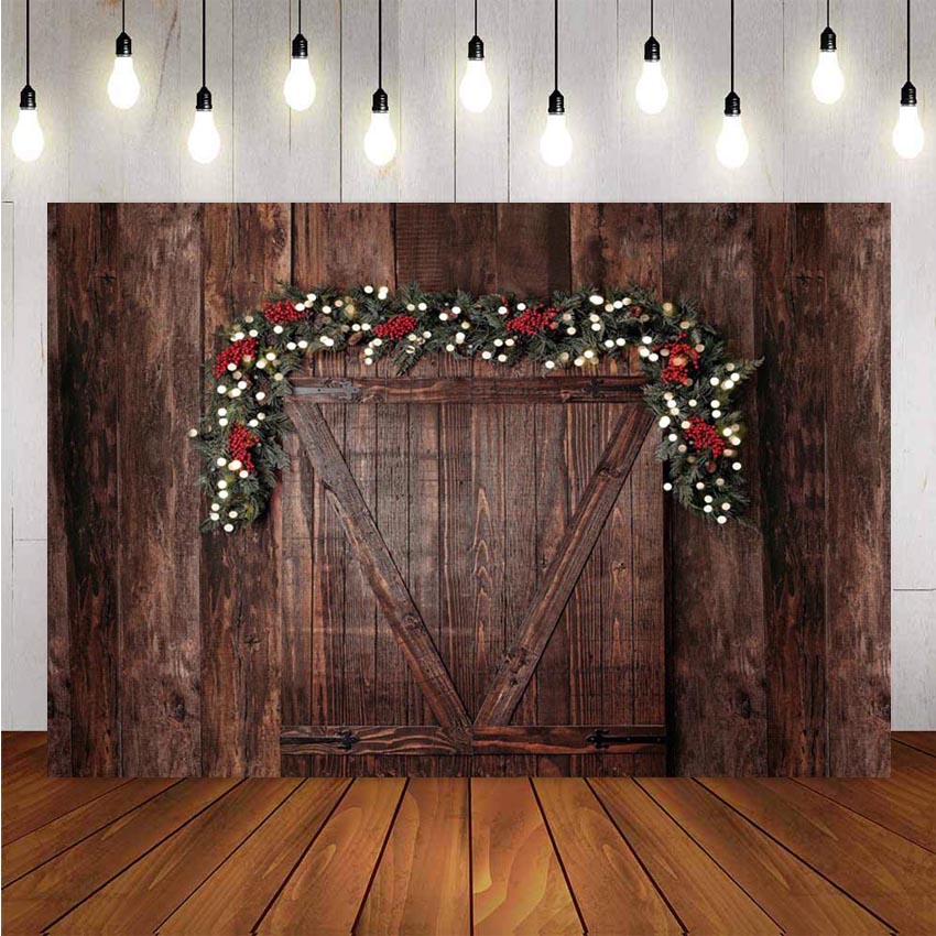 Wood Floor Photography Backdrops Christmas Background Backdrops Brown ...