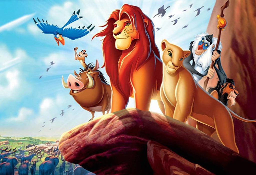 Photography Background Custom Cartoon The Lion King Simba Boys Birthda –  dreamybackdrop
