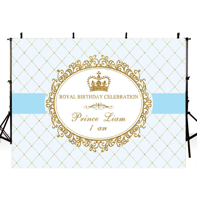 Customized Royal Birthday Celebration Photography Background Prince Bo –  dreamybackdrop