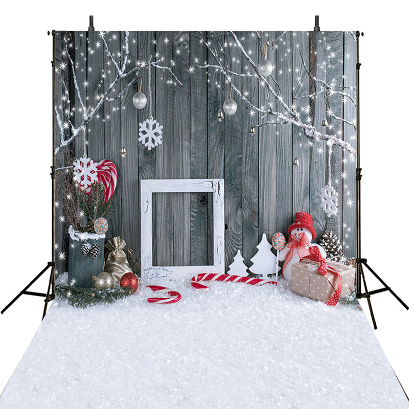 snowscape background for business envelope clipart free