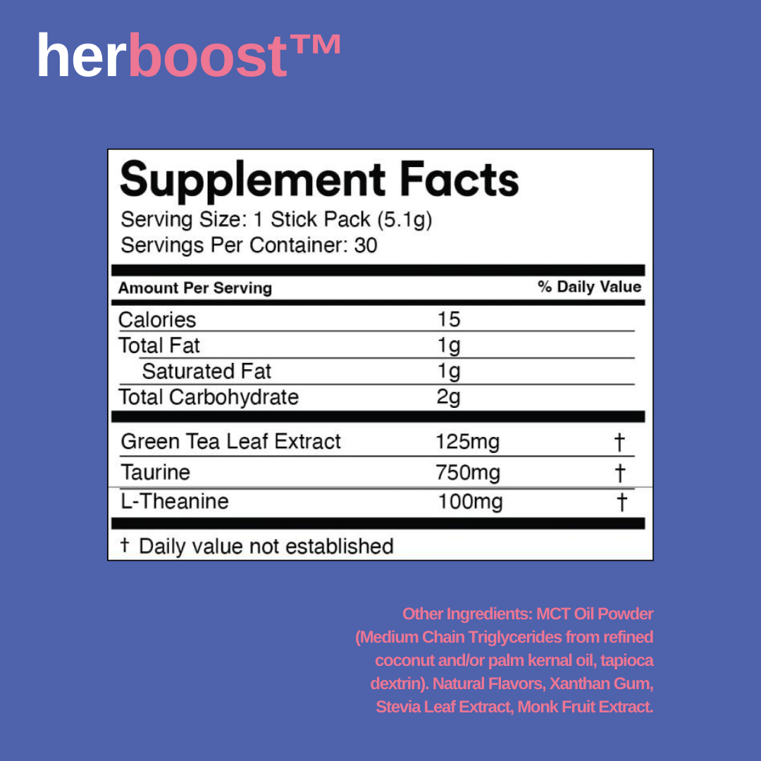 SUPPLEMENT FACTS & INGREDIENTS