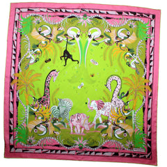 Emilio Pucci Scarf Lime Pink