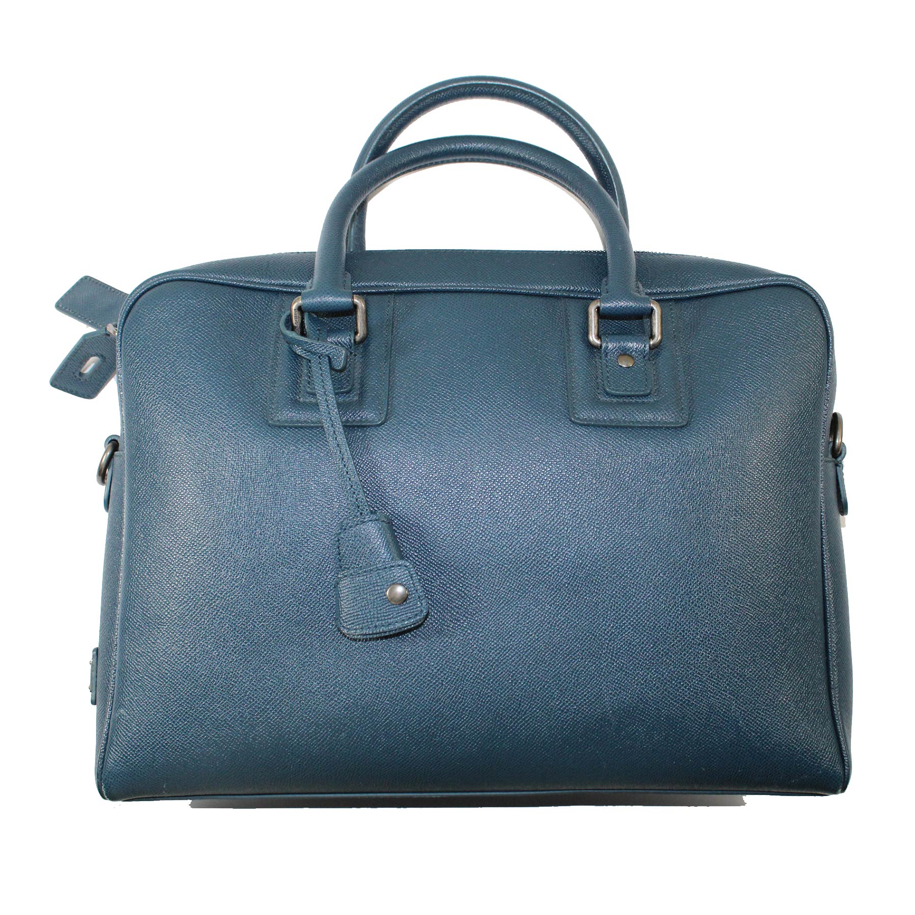 petrol blue handbag