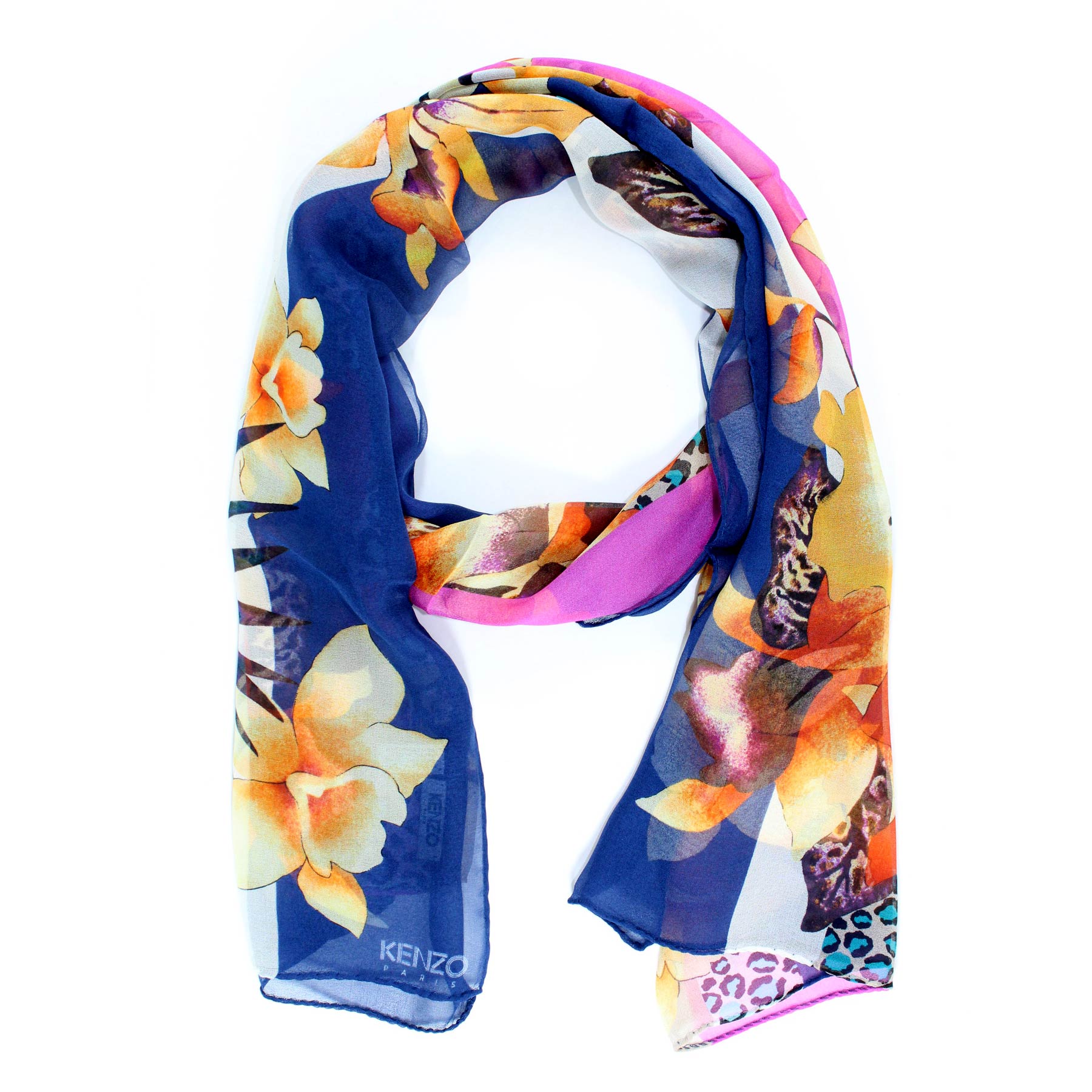 Kenzo Scarves | Discount Silk Women 