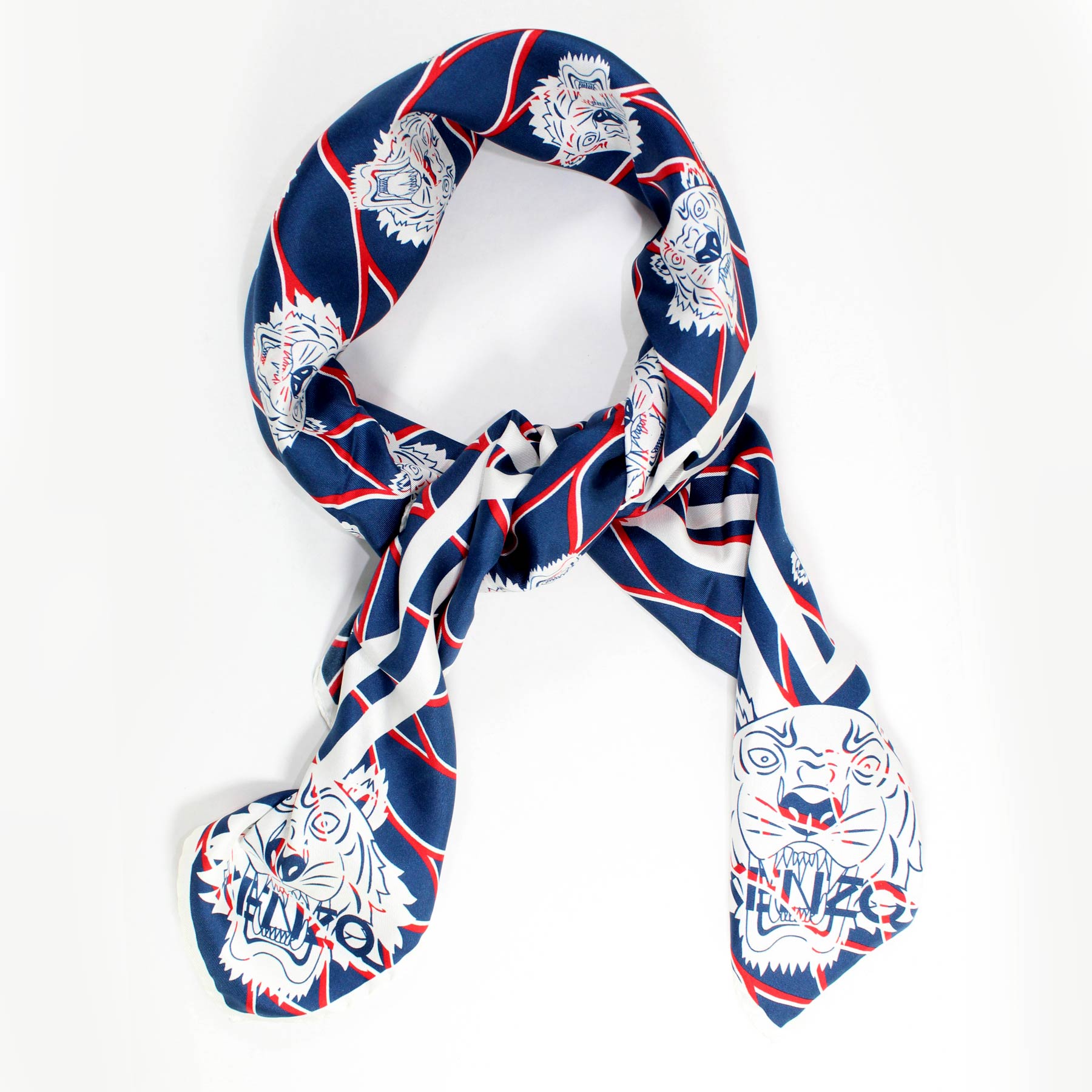 kenzo silk scarf