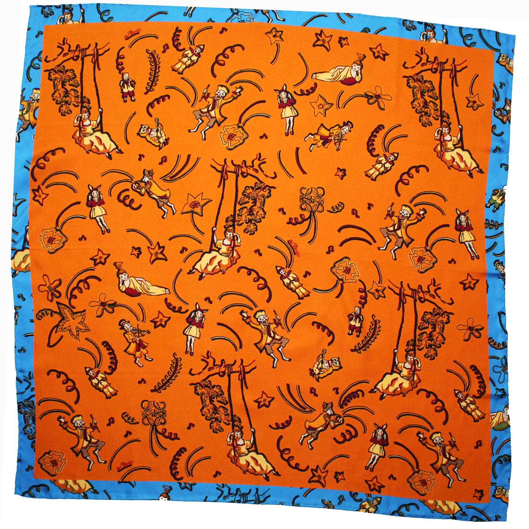 loewe silk scarf