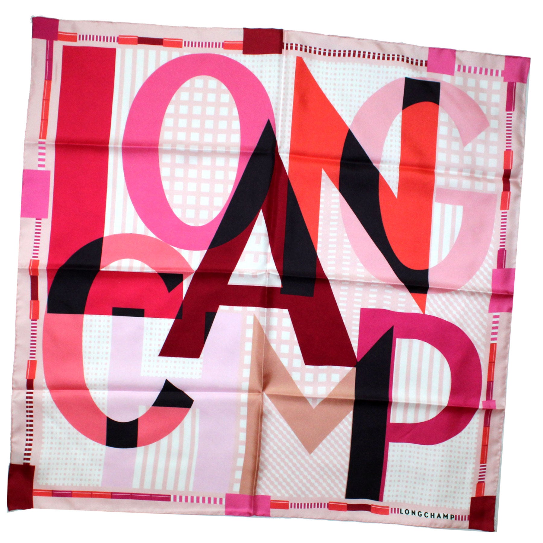 longchamp silk scarf