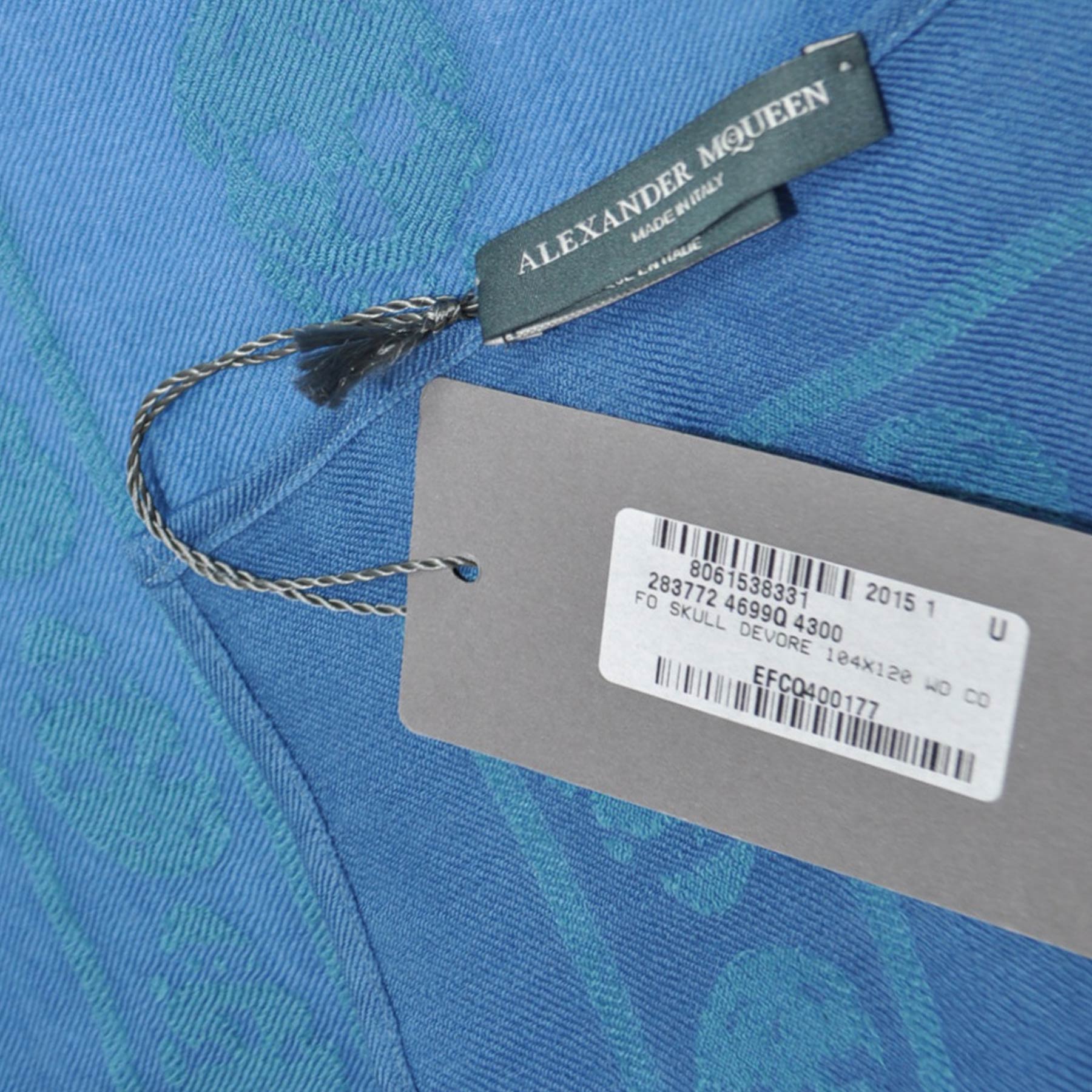 alexander mcqueen cotton scarf