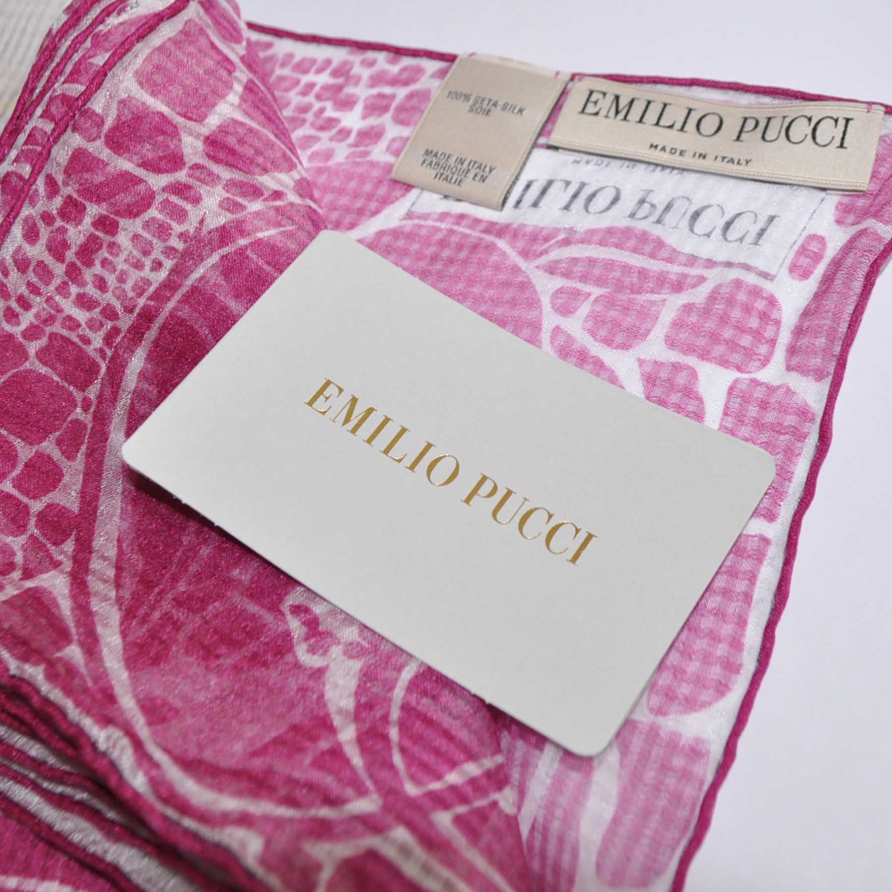 Emilio Pucci Scarves | Sale Women Designer Scarves | Como Milano