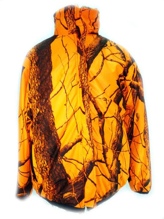 Blaze Orange Camo Reversible Fleece – Ballykeeran Sports Company