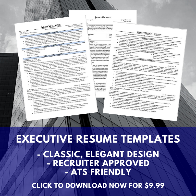 Resume Template Download