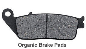 Organic brake pads
