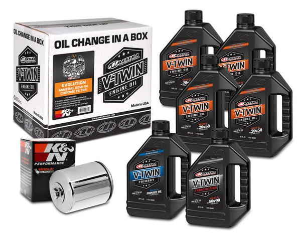 Maxima V-Twin Oil Change Kit Harley Davidson - 1MOTOSHOP