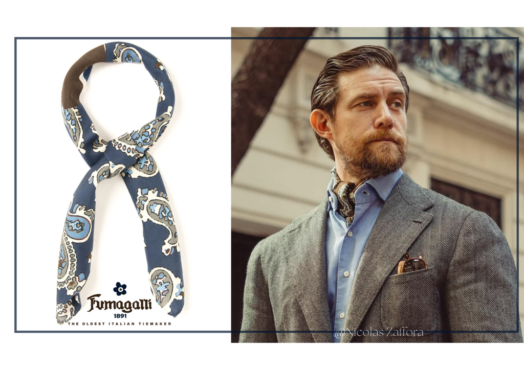 How to wear neckerchief men: ideas for a refined look