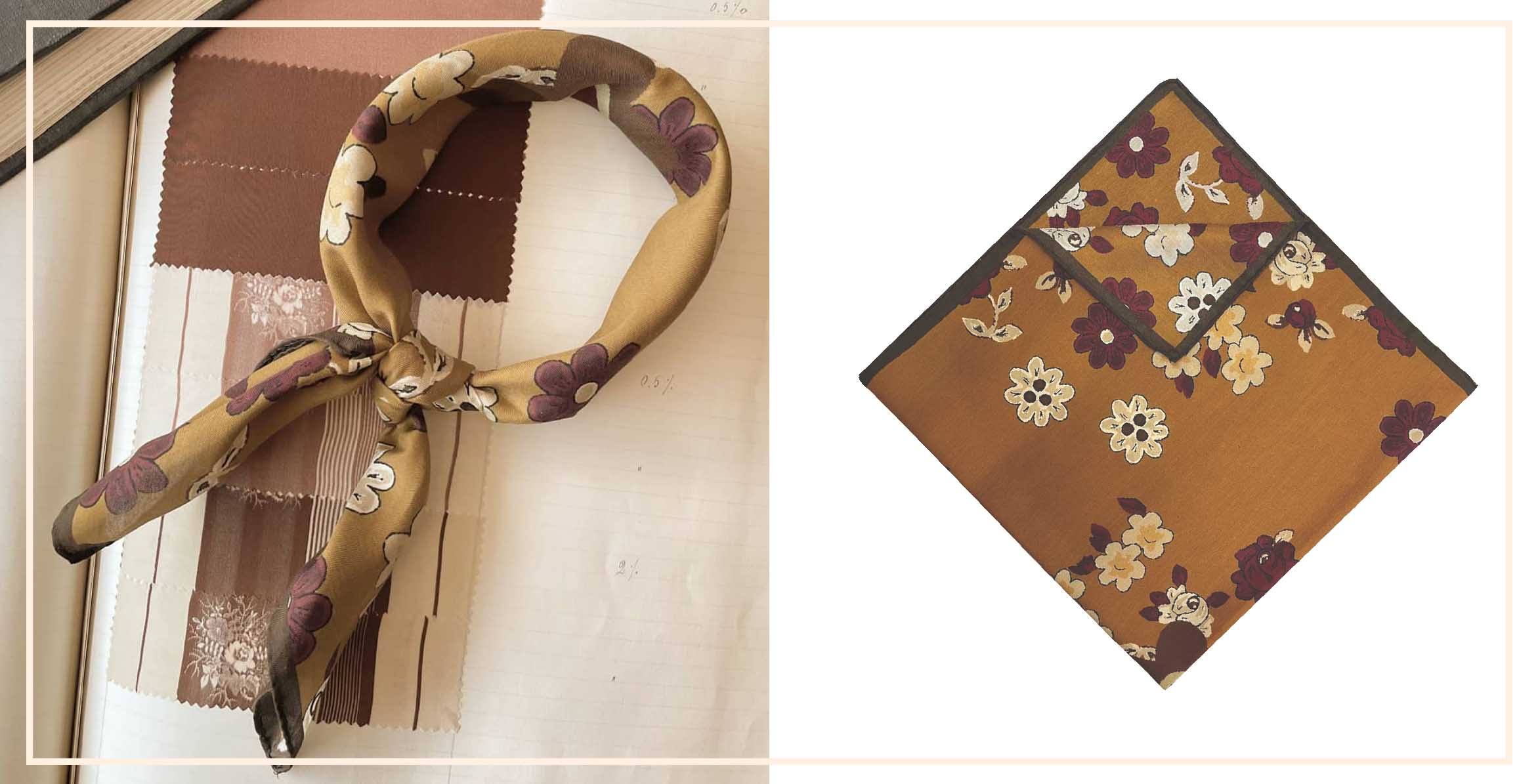 handmade luxury neckerchief