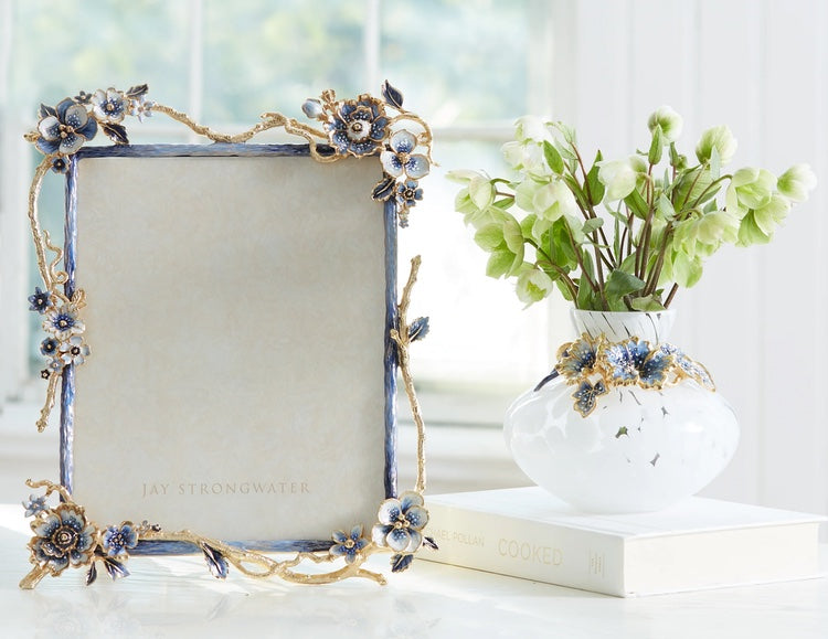 Jay Strongwater Frame & Vase