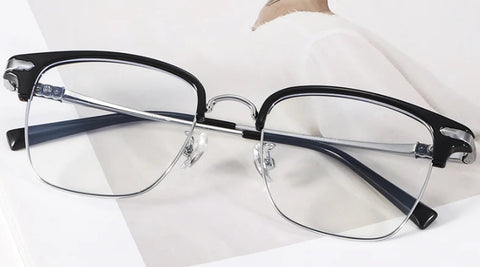 Browline eyeglasses