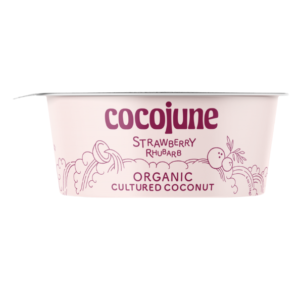 cocojune organic cultured coconut natural snack yogurt-free