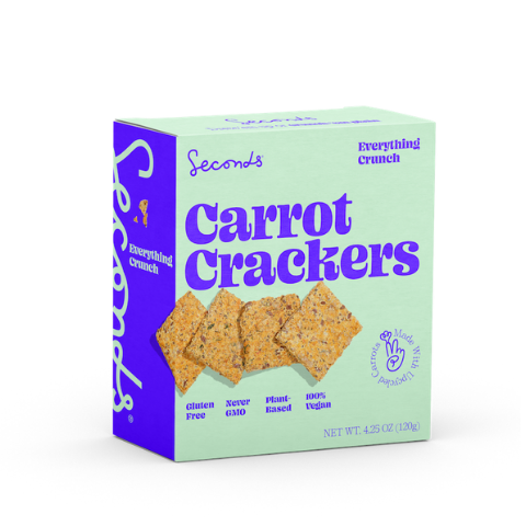 Seconds Everything Crunch Carrot Crackers 