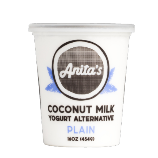 Anita's coconut milk yogurt dairy free probiotic food