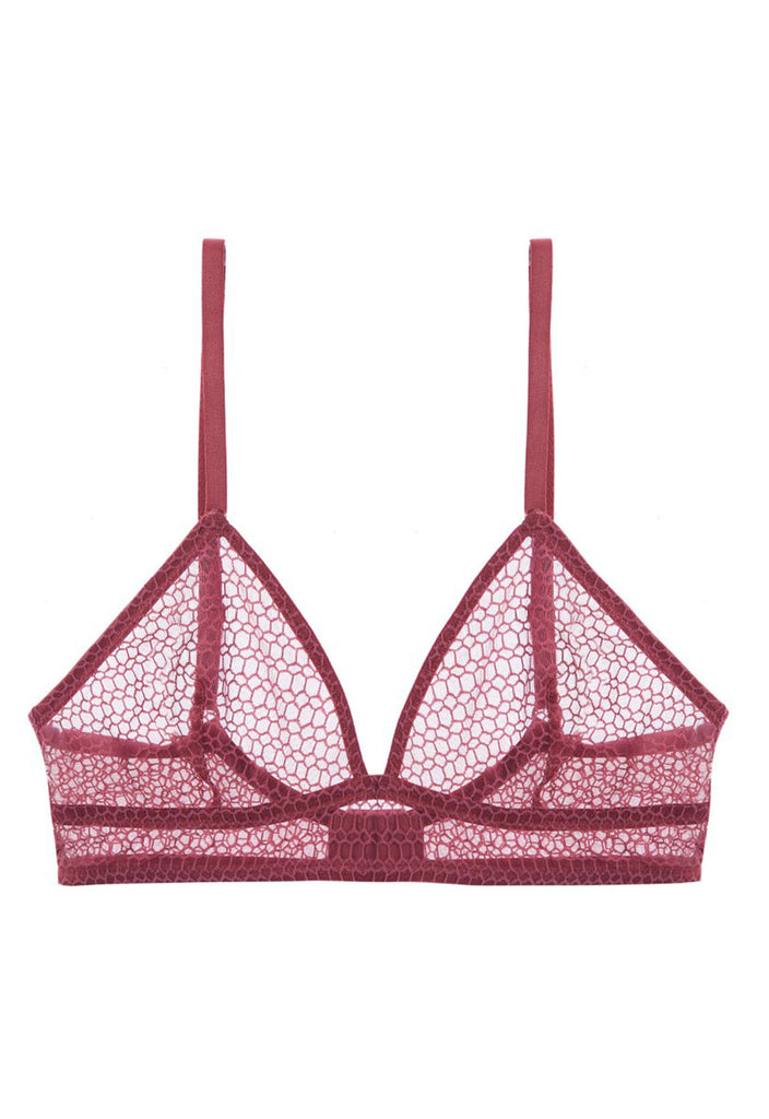 Honeycomb Triangle Soft Bra - Fillo Boutique - Frederiksberg C