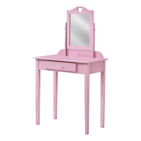 FIBean’s Pink Vanity Mirror & Storage Set