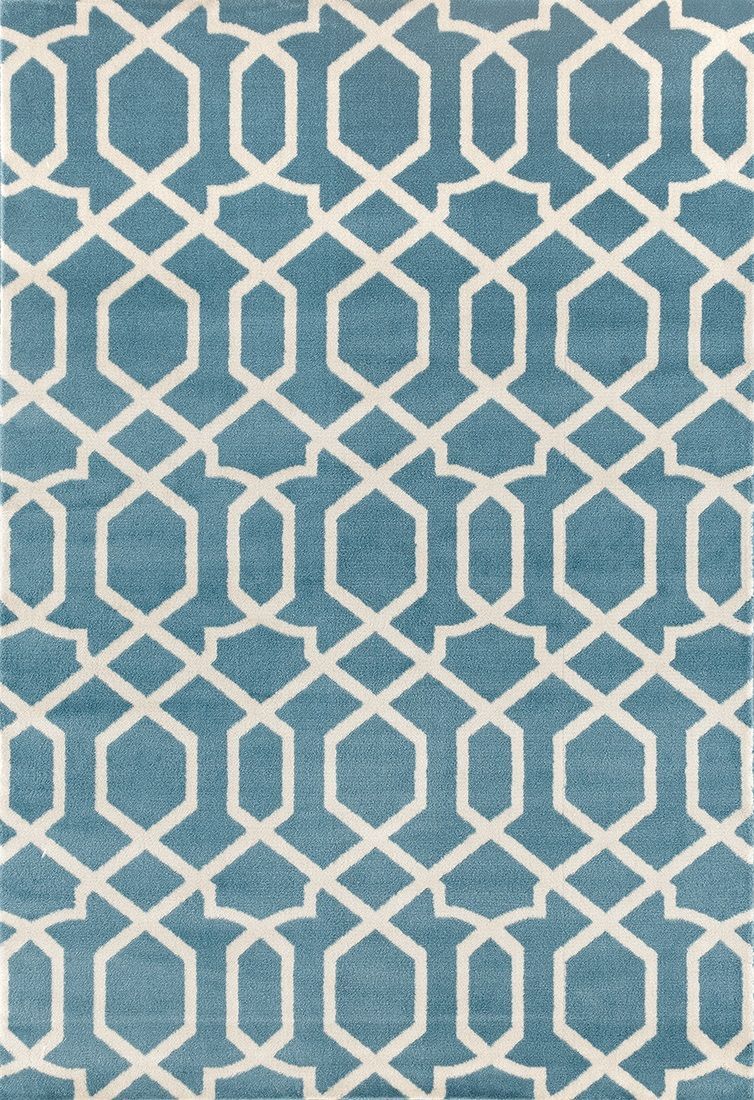 Toscana Indoor/Outdoor Area Rugs, Emporia Light Blue