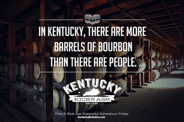 In Kentucky There Are More Barrels Of Bourbon Than There Are People
