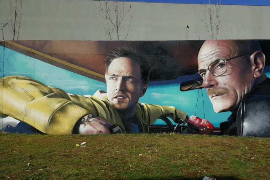 Odeith-Cynthiana mural-breaking bad