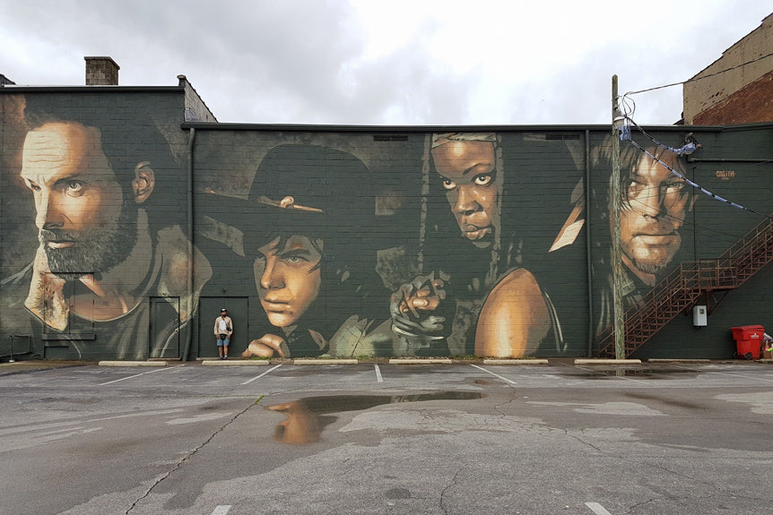 Walking Dead Mural Odeith