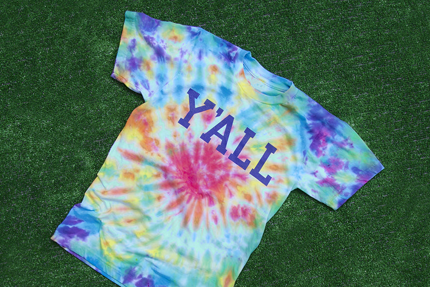 y'all tie dye