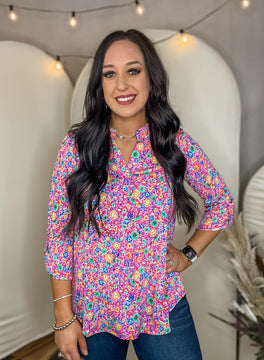 Madisyn 3/4 Sleeve Blouse