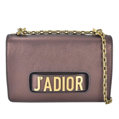 Christian Dior Grained Calfskin J'Adior Mini Chain Flap Bag Off