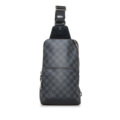 Louis Vuitton LV Men Scott Messenger Damier Graphite N50018 Shoulder Bag -  LULUX