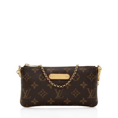 Louis Vuitton Limited Edition Monogram Canvas Logo Chalk Sling Bag (SH –  LuxeDH