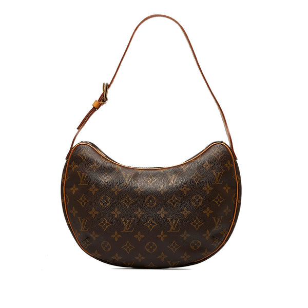 LOUIS VUITTON Monogram Pochette Croissant MM Shoulder Bag