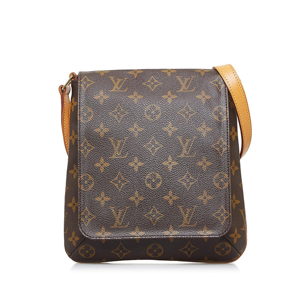 Shop for Louis Vuitton Monogram Canvas Leather Musette Salsa PM