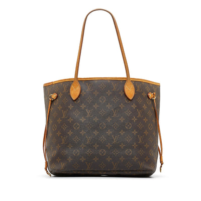 Louis Vuitton Neverfull Leather Handbag