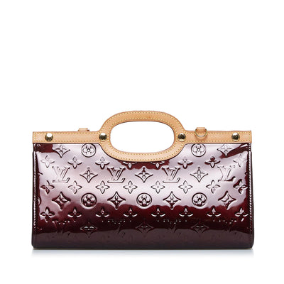 Louis Vuitton Vintage Amarante Monogram Vernis Roxbury Drive Patent Leather  Shoulder Bag, Best Price and Reviews
