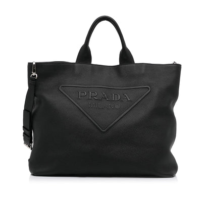 Prada, Bags, Prada 0 Authentic Bandoliera Glac Calf Crossbody Bag