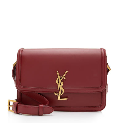 Saint Laurent Smooth Calfskin Monogram Le 61 Saddle Small Crossbody Ba –  LuxeDH