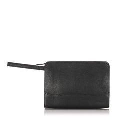 burberry black clutch bag