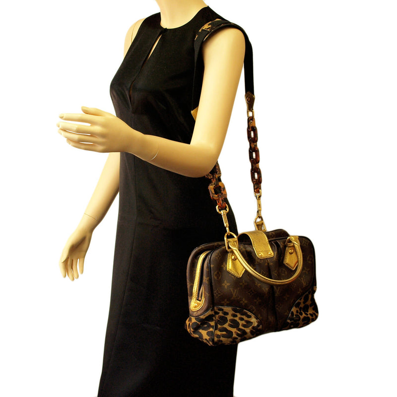 Louis Vuitton Monogram Leopard Adele Handbag (Authentic Pre Owned) – LuxeDH