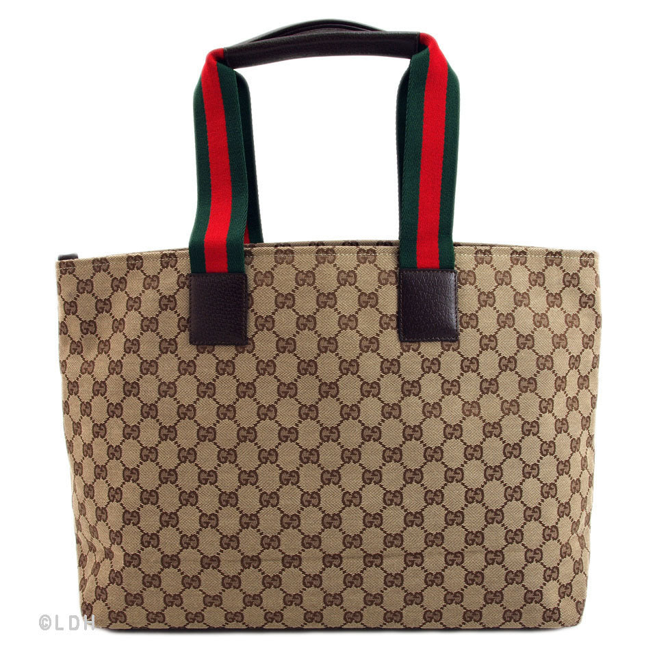 Gucci Tan Shopping Tote (Authentic Pre Owned) - 104191 | LuxeDH