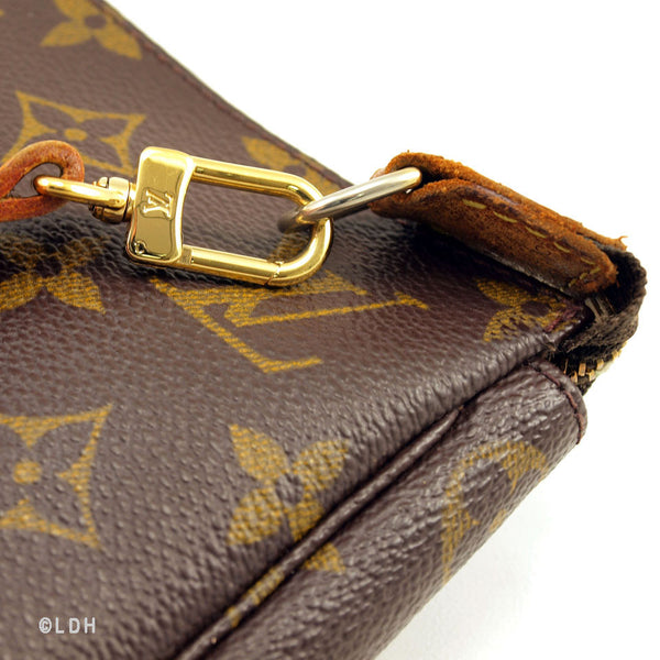 Louis Vuitton Monogram Pochette with Long Strap (Authentic Pre Owned) - 104466 | LuxeDH