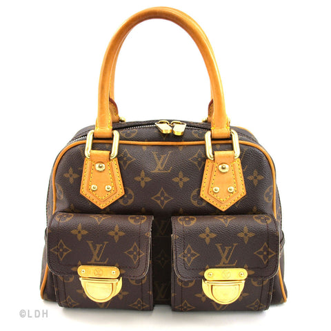 What Goes Around Comes Around Louis Vuitton Monogram Canvas Manhattan  Handbag PM at Von Maur