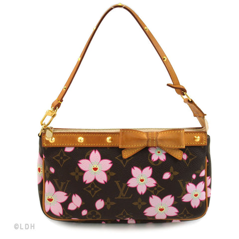 Blossom in Spring with the Louis Vuitton Flerus Pochette by Takashi Mu –  LuxeDH