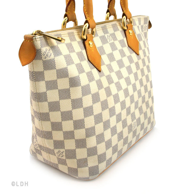 Pre-Owned Louis Vuitton Damier Ebene Saleya PM