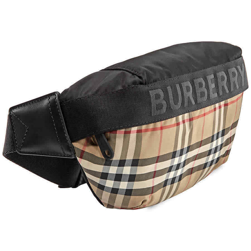 burberry medium vintage check bum bag