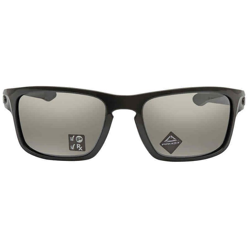 oakley men's sliver polarized rectangular sunglasses